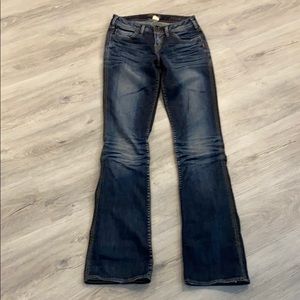 Silver Jeans Jasmine Blue Slim Bootcut Jeans